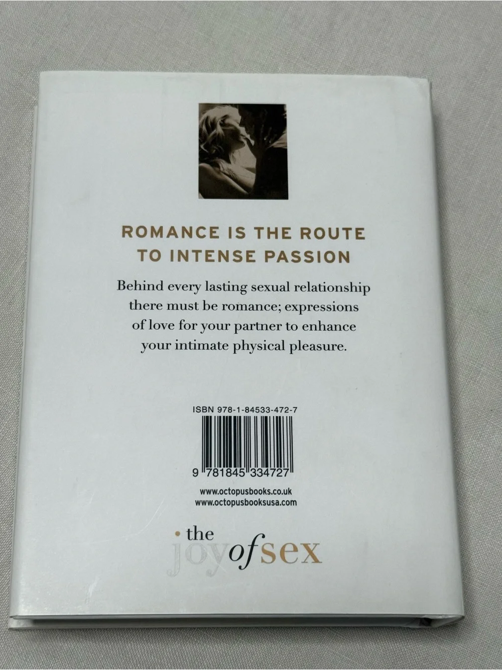 The Joy Of Sex: The Romantic Lover by Susan Quilliam (Hardback Book)